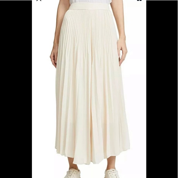 Kobi Halperin Pants Wide Leg Pleated Flare Cropped - Picture 3 of 9
